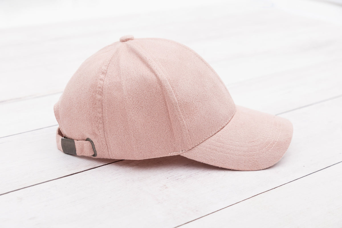 Suede Boyfriend Ball Cap